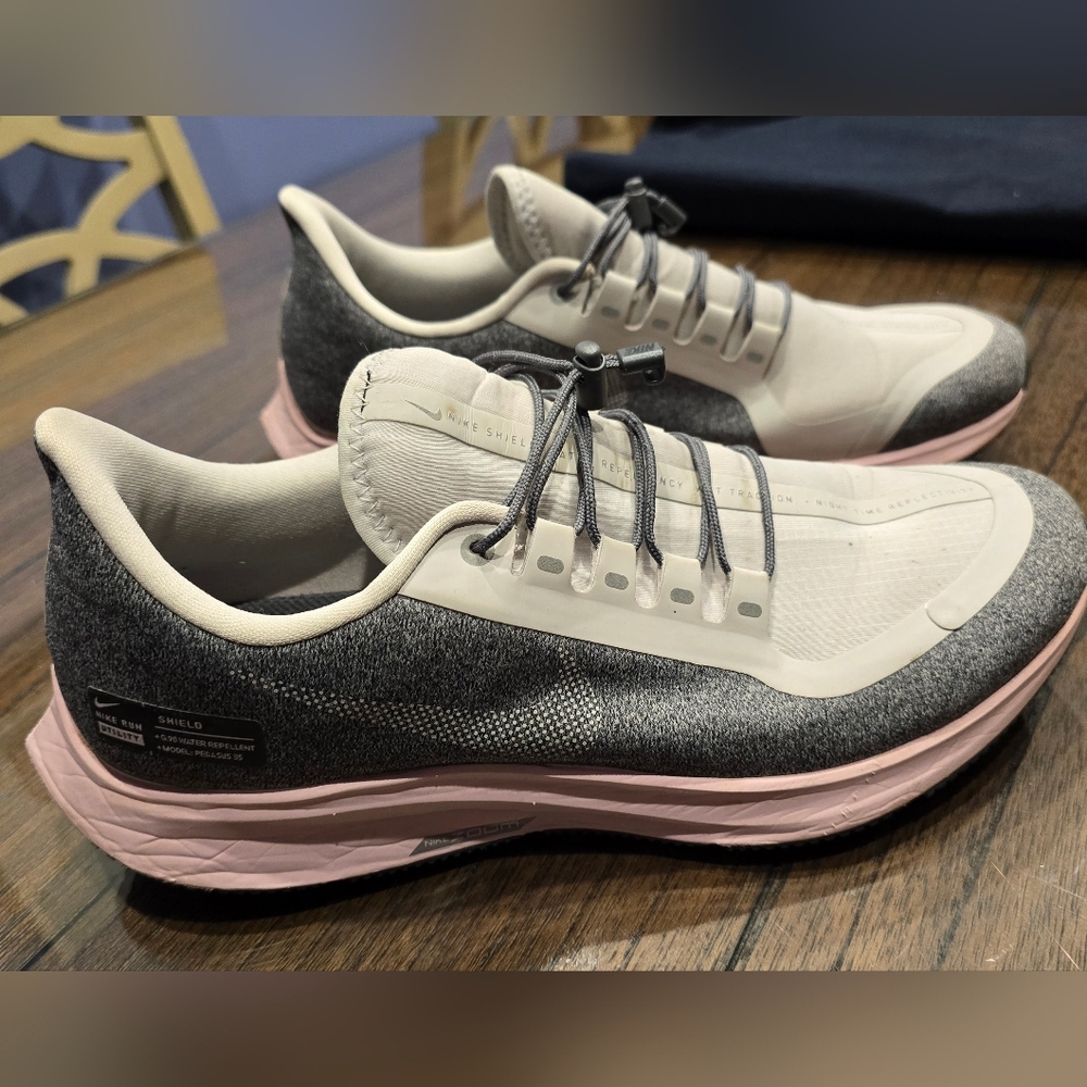 Women's Air Zoom Pegasus 35 RN SHLD 'Vast Grey' Size 10.5